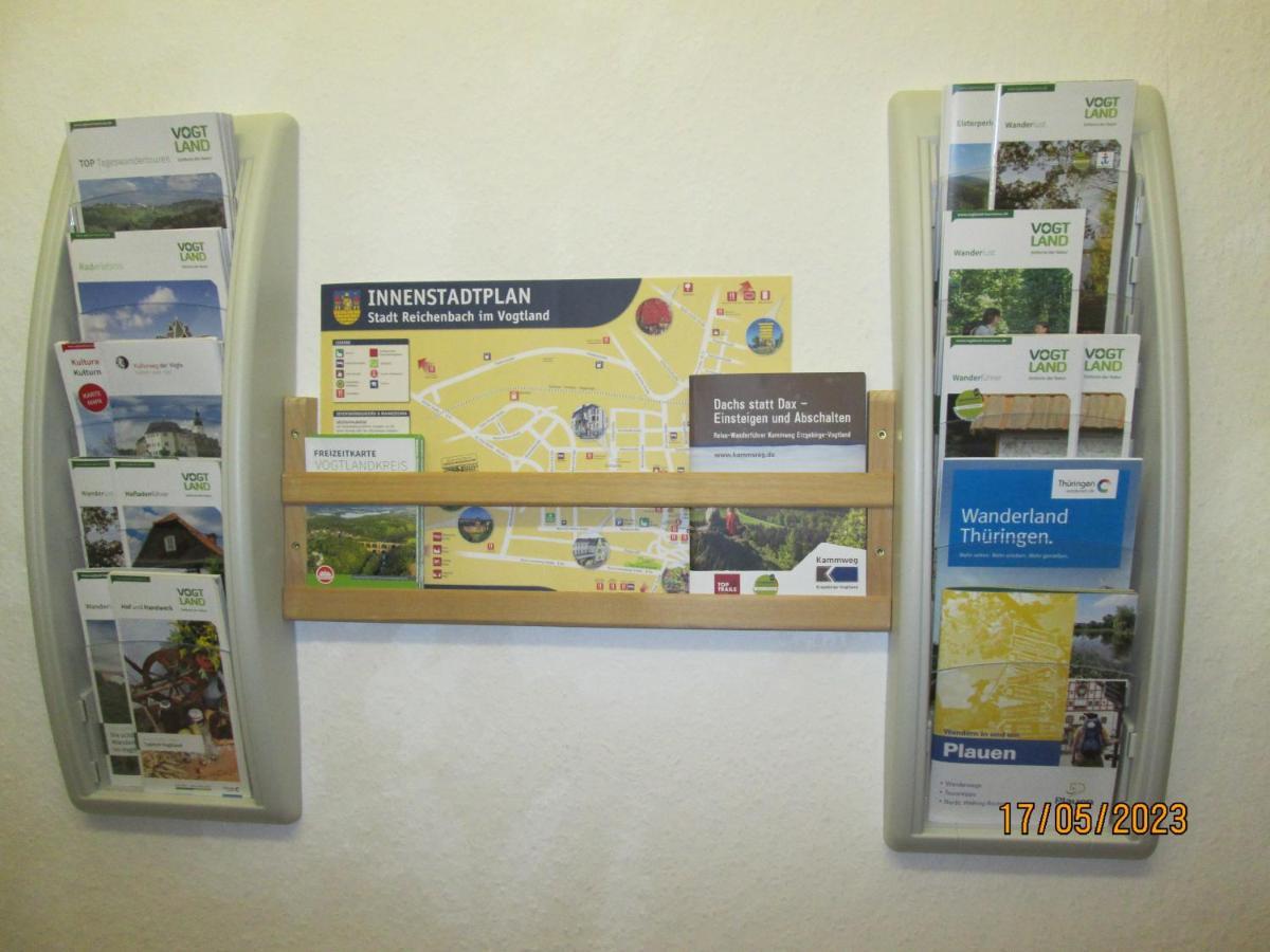 Zentrale-Ruhige Ferienwohnung Reichenbach im Vogtland Extérieur photo
